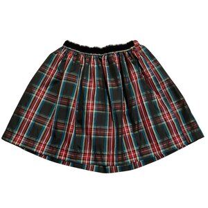 Baby Gap Toddler Girl Holiday Christmas Plaid Skirt - Size 5 - Like New!